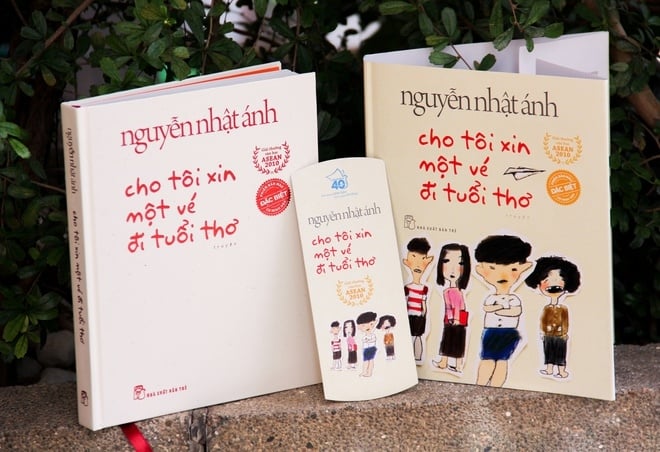 Trang sách Cho Tôi Xin Một Vé Đi Tuổi Thơ với hình ảnh tuổi thơ